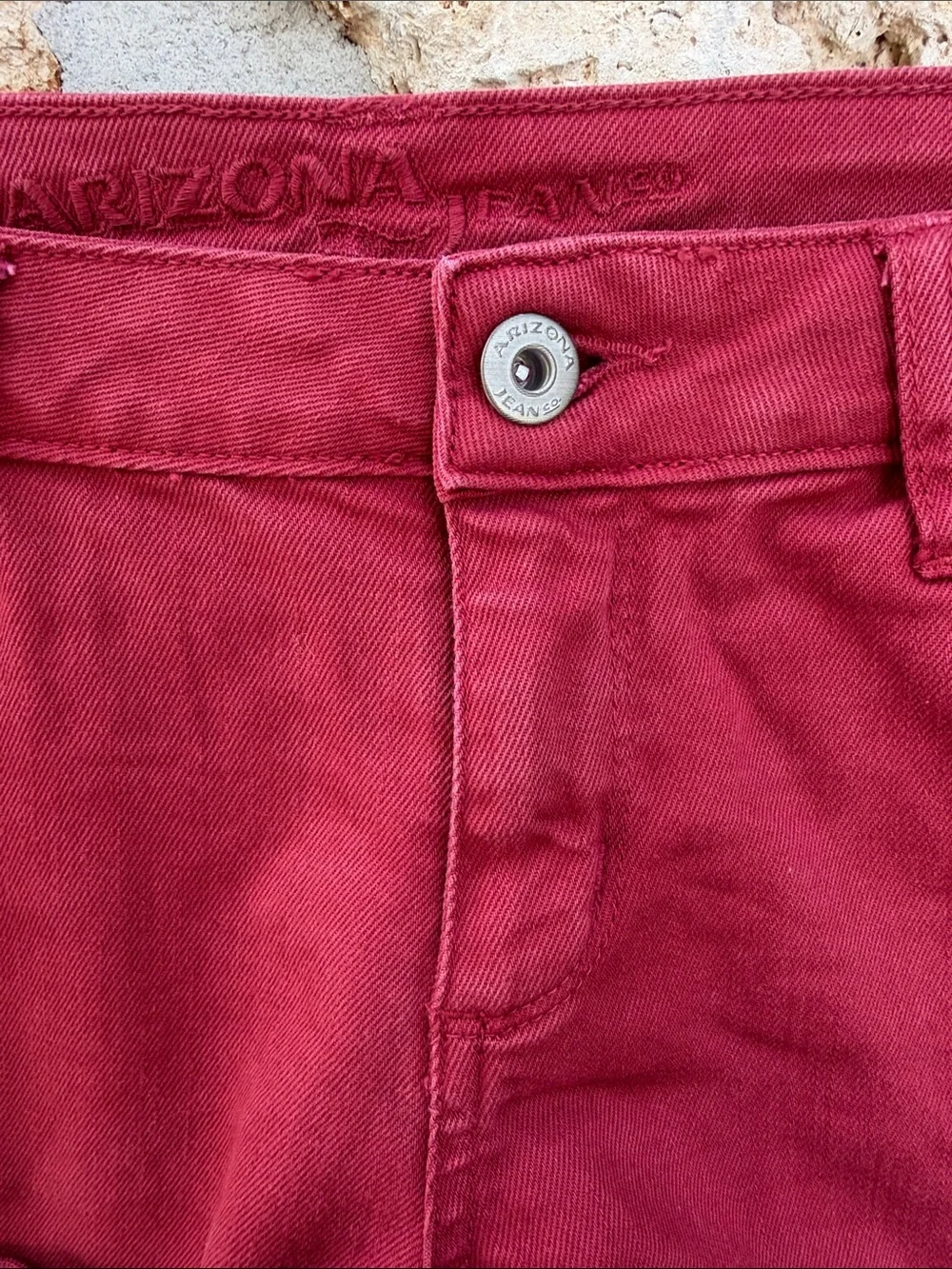 Arizona jeans shorts cuffed denim